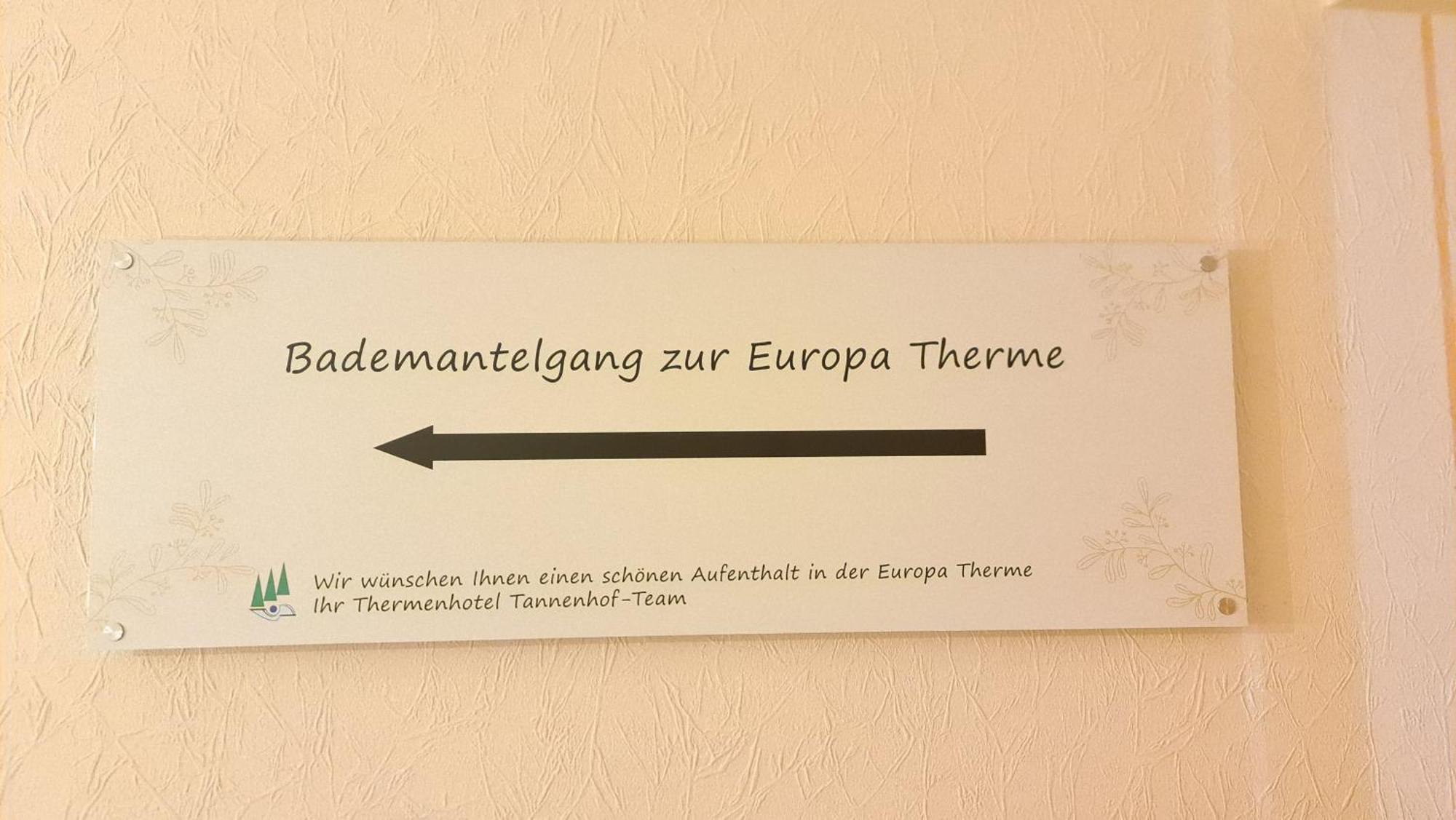 Thermenhotel Tannenhof - Ihr Wohlfuehl-Hotel Bad Füssing Dış mekan fotoğraf